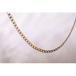 Fio Tipo Cubana 18K – 45cm de Elegância e Estilo | Manoa ✨