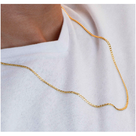 Cuban Link Chain 18K – 45cm of Compact Elegance | Manoa ✨